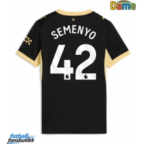 Manchester City Antoine Semenyo #42 Bortedrakt Dame 2026-27 Kortermet